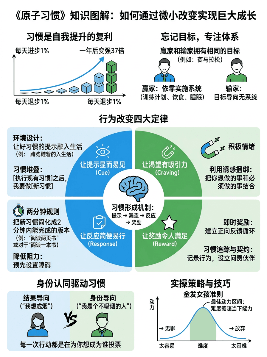 《原子习惯》读书笔记